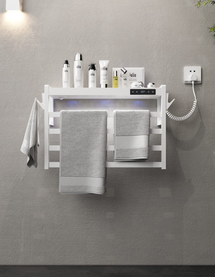 R-101AB & R-101AW 智能电热毛巾架、杀菌电热毛巾架、毛巾杀菌烘干架Electrothermal towel rack（专利产品）