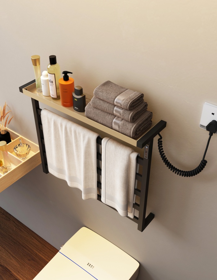 115BBG/BWG 电镀不锈钢电热毛巾架、酒店烘干毛巾架、毛巾烘干架、烘干毛巾架、电加热毛巾架、电动毛巾架（专利产品）